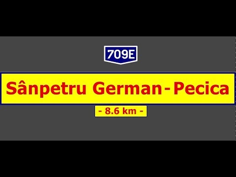 DJ 709E: Sânpetru German - Pecica (June 15, 2017)