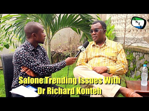 Salone Trending Issues With Dr Richard Konteh - Sierra Leone
