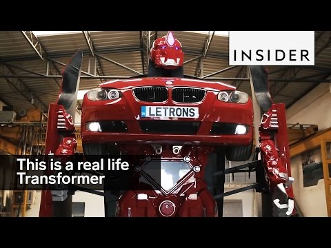 This is a real life Transformer
