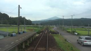 preview picture of video '[HD]由利高原鉄道 羽後本荘→矢島 Yuri Kougen railway'