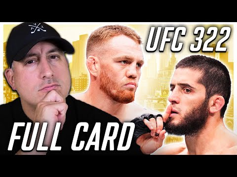 UFC 322: Della Maddalena vs. Makhachev FULL CARD Predictions and Bets
