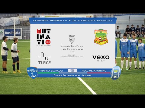 U15 Highlights - Franco Selvaggi Matera 6-1 Real Metapontino