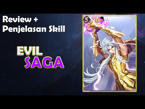 REVIEW EVIL SAGA + PENJELASAN SKILL ( LIHAT DI DESKRIPSI ) | SAINT SEIYA AWAKENING ( CN SERVER )