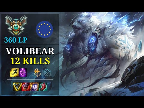 Volibear Mid vs Irelia - 12 kills - Xelpid EUW Grandmaster (360 LP) Patch 11.5