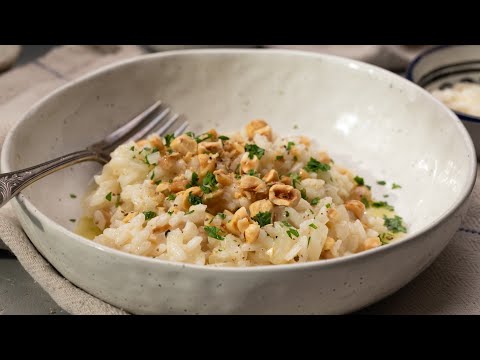 Risotto with Hazelnuts