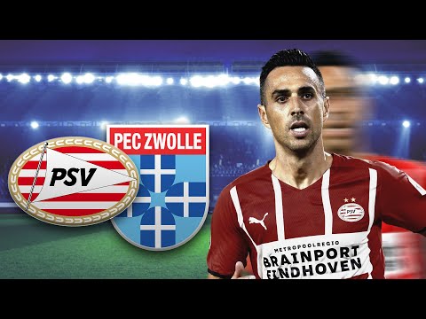 PSV-Wahnsinn! Drei Treffer in 5 Minuten -  Boscagli mit Traumtor | PSV Eindhoven - PEC Zwolle