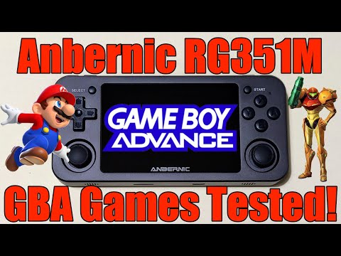 Anbernic RG351M - Nintendo - Gameboy Advance - Games Tested - Emulation Perfection?