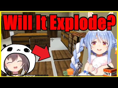 Pekora Payback Matsuri's Prank With A Prank Of Her Own【Minecraft】【Hololive | Eng Sub】