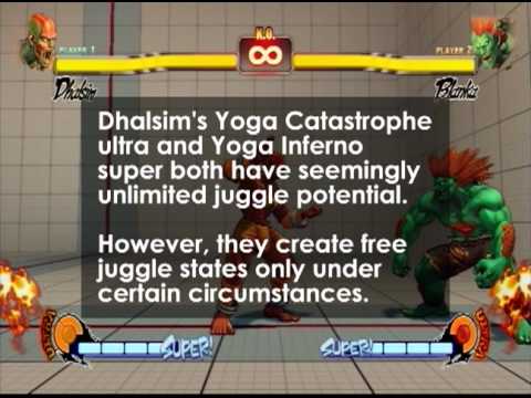 SF4 Combo Challenge 04: Dhalsim
