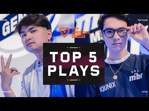 Top 5 Plays | VCT Americas Kickoff Week 3
