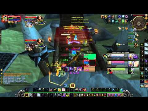 WoW WoD -2.4k mmr Rated Arena 3v3 - Enh Sham Turbo  vs Cupid Cleave(ret hunt priest)