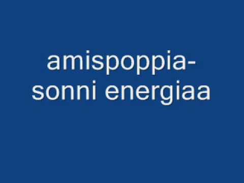 Amispoppia - Sonni Energiaa!