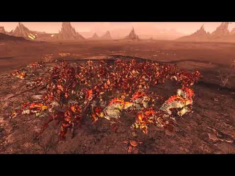 348 Minotaurs VS 468 Kroxigors - Total War: Warhammer 2