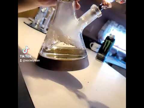smoking marley bong