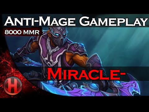 OG.Miracle- 8000MMR Anti-Mage Gameplay Dota 2