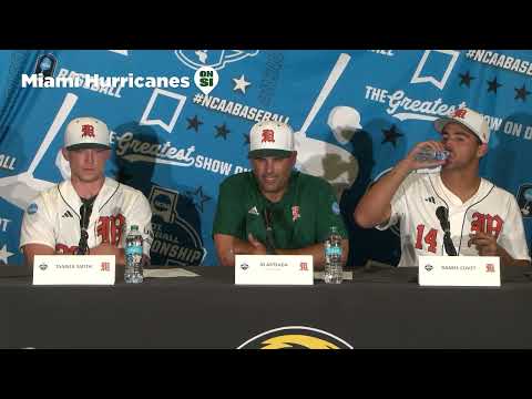 NCAA Hattiesburg Regional Final (Game 6) | Miami Hurricanes Post Game Press Conference