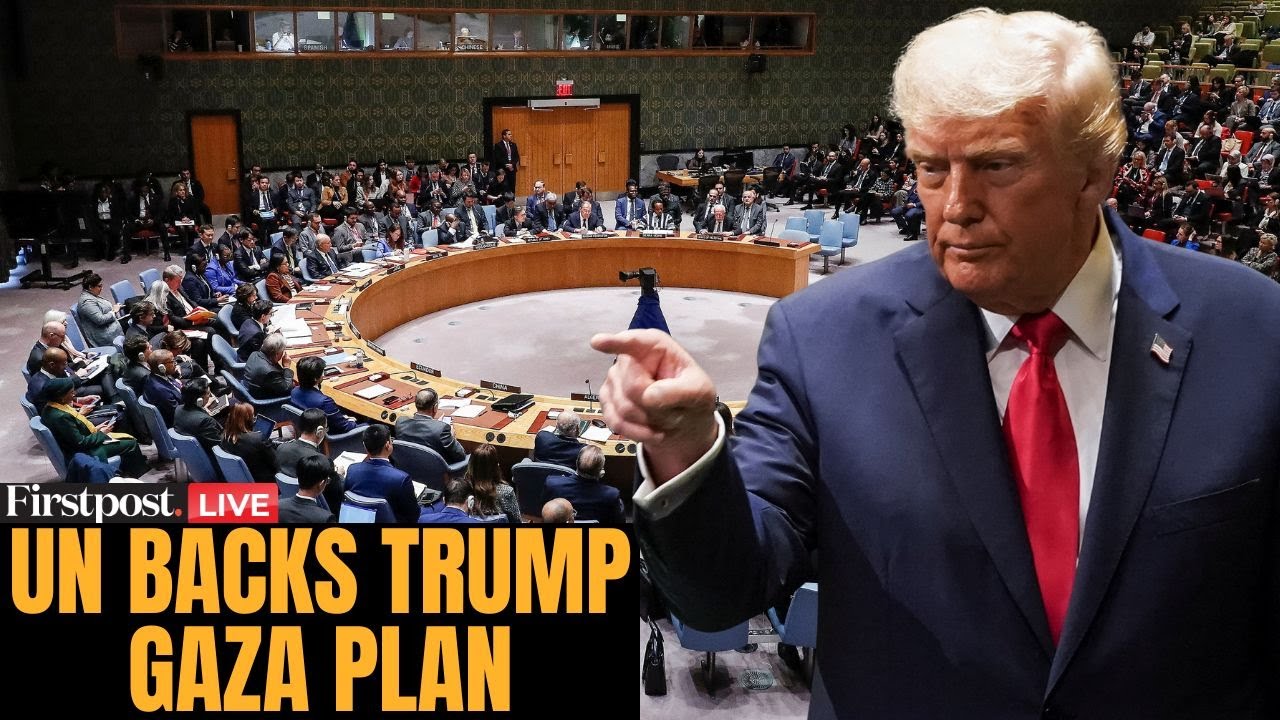 UN Gaza Vote LIVE: Security Council Endorses Trump’s Peace Plan & Authorizes Stabilization Force
