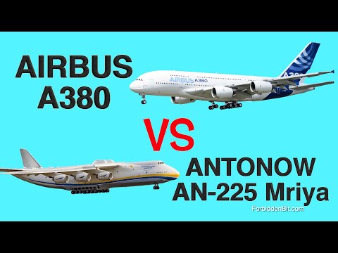Airbus A380 VS Antonow AN-225