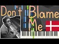 Thelonious Monk - Don't Blame Me 1966 (Jazz Piano Synthesia) by @midiverse.official