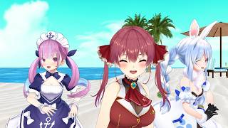 宝鐘マリン7周年MMD / きゃぴ / ダンスフルバージョン