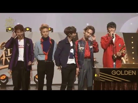 【繁體中字】160121 SHINee-本賞受賞 @Golden Disc Awards