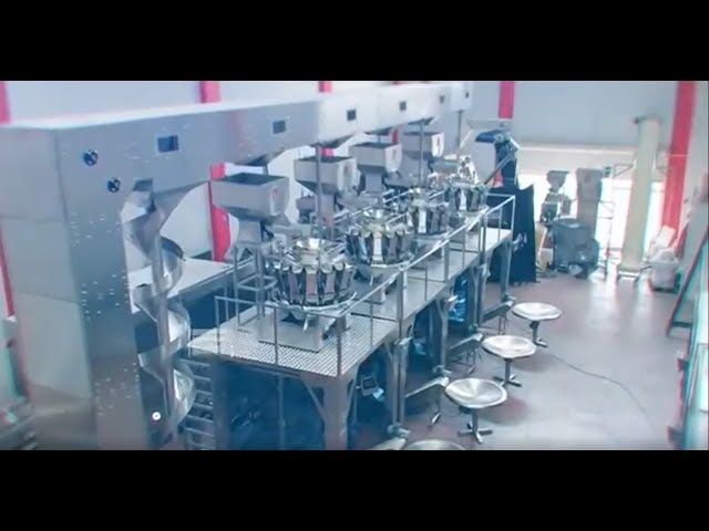 CORN CHIPS PRODUCTION LINE LC403 | adding flavor machine chips best corn chips machine 