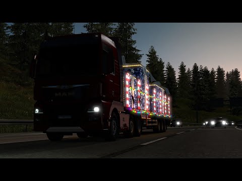 Euro Truck Simulator 2 | Frankfurt - Stuttgart | MAN TGX Euro 6 XXL