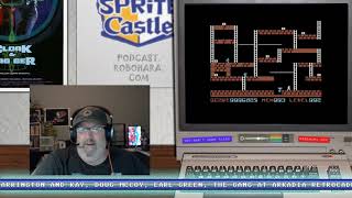 Sprite Castle Plays Lode Runner (Commodore 64)