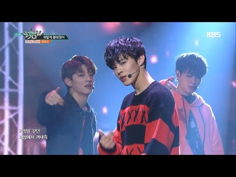 뮤직뱅크 Music Bank - 업텐션 - 하얗게 불태웠어 (UP10TION - White Night).20170106