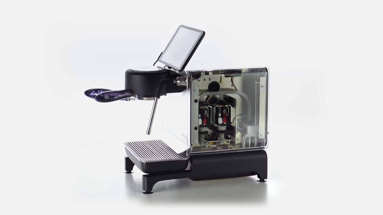 Transparent main cover for DE1PROs for v1.43 or newer (for sliding tablet stand) Photo