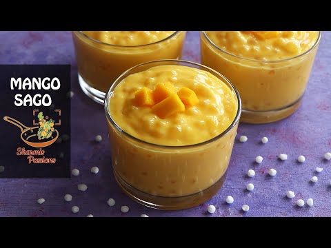 Mango Sago Recipe | Mango Sago Pudding