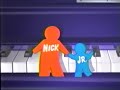 Nickelodeon 1998 Bumper Nick Jr Piano