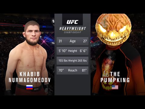 UFC 4 - Khabib vs. Pumpking - Champion Fights ☝️🦅