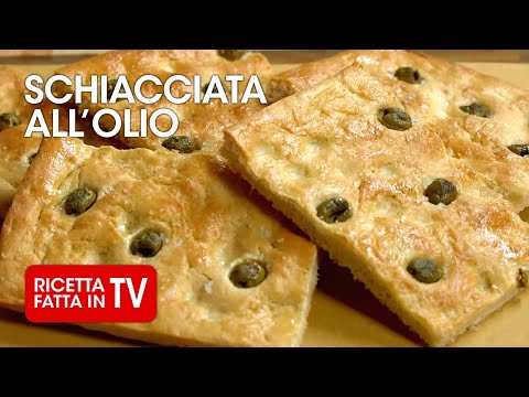 Come preparare la perfetta SCHIACCIATA ALL'OLIO di Benedetta Rossi 🫓 Fatto in Casa per Voi