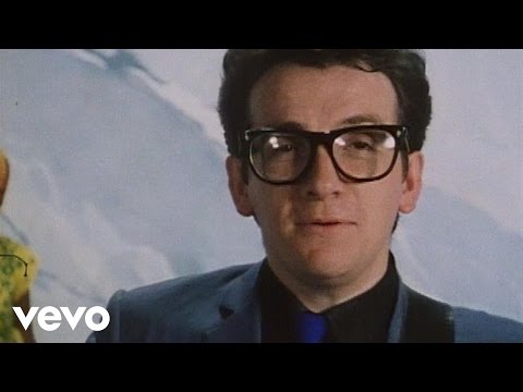 Elvis Costello & The Attractions - Everyday I Write The Book (Official Music Video)