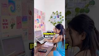 How to make NOTES like Toppers🔥😎 Best Technique ever✅ #shorts #notes #study