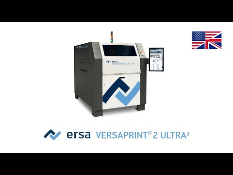 Ersa Stencil Printer – VERSAPRINT 2 Ultra³ – product video (English)