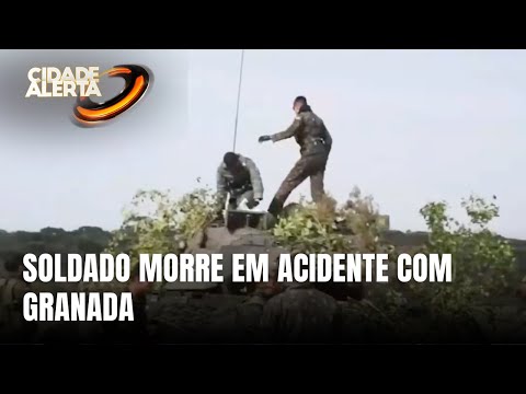 Soldado de 18 anos morre em acidente com granada em base do Exército