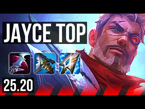JAYCE vs FIORA (TOP) | 18/0/9, 14 solo kills, Legendary, 49k DMG | KR Master | 25.20