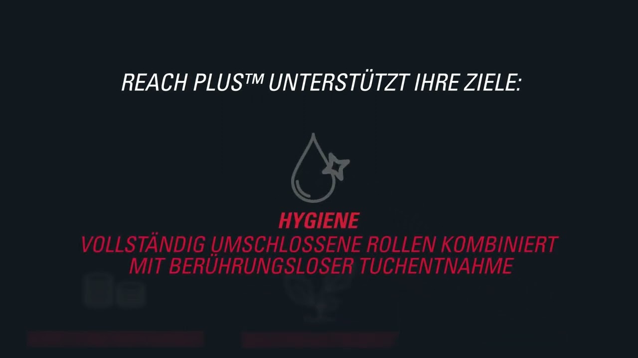 Dispenser lavete Kimberly-Clark WyPall Reach PLUS, negru, compatibil cu rolele WypAll