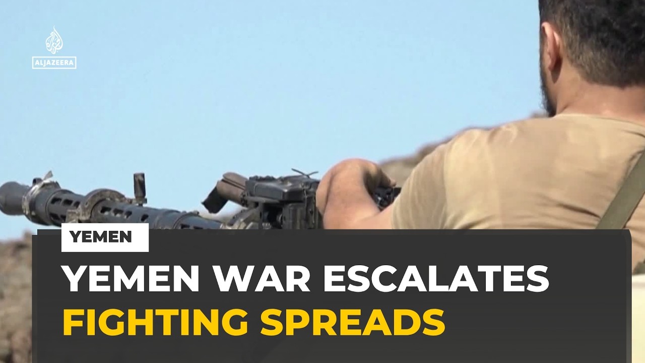 Yemen war escalates as Houthis launch major offensive and civilians flee