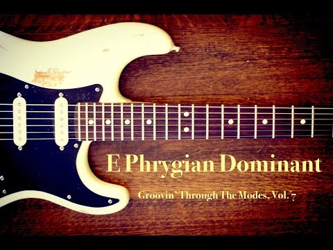 E Phrygian Dominant Groove Backing Track - Guitar Jam