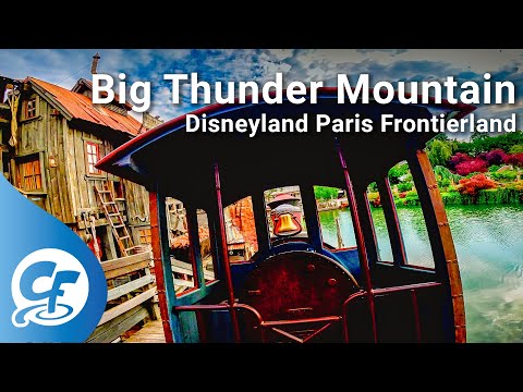 Big Thunder Mountain front seat on-ride 5K POV @60fps Disneyland Paris Frontierland