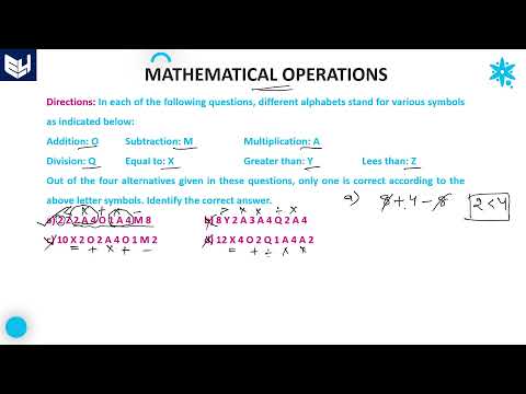 Mathematical Operations | Examples | Part 6 | Reasoning | Bharath Kumar