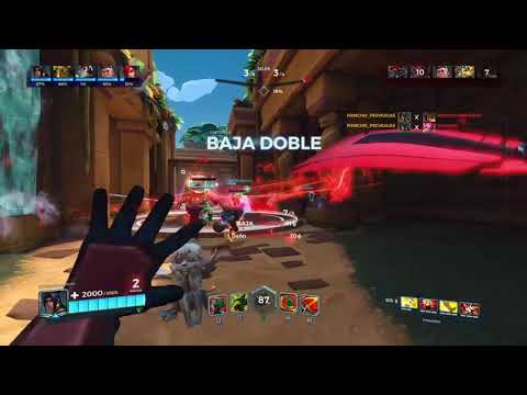 Paladins | Zhin quadra (almost penta) kill