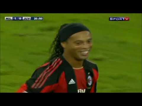 Ronaldinho vs Juventus (13/08/2010)