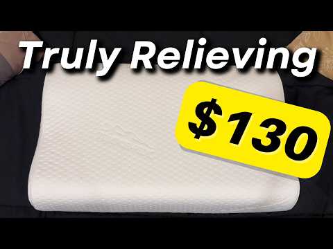 Reviewing the $130 PILLOW: Tempur-Pedic Neck Pillow Review | Truly Relieving