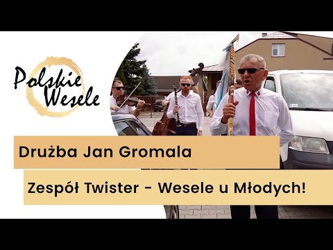 Drużba Jan Gromala i zespół Twister - Wesele u Państwa Młodych. Przyśpiewki weselne! Szalony drużba!