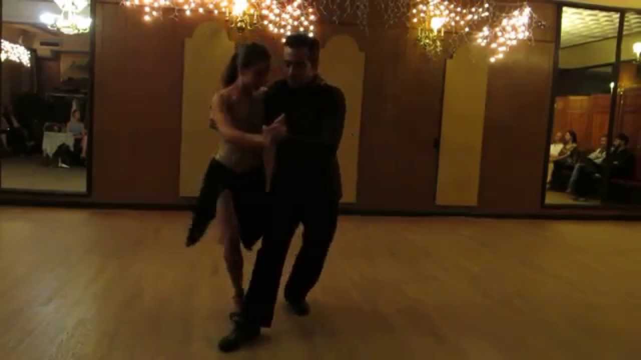 Ana Padron & Leonardo Sardella @ La Milonga Rosa .. 09/26/2014