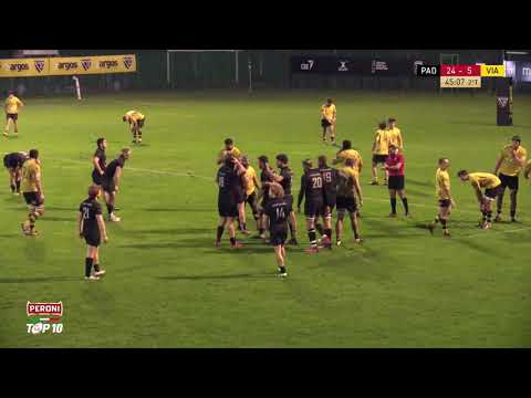Highlights  Argos Petrarca Padova - Rugby Viadana 1970 24-5  TOP10 2020/21 Giornata 05